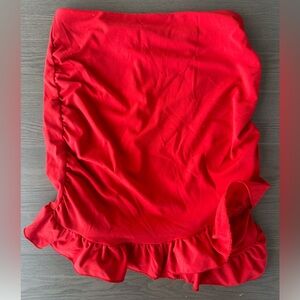 Red “Betty boop” skirt size Medium!